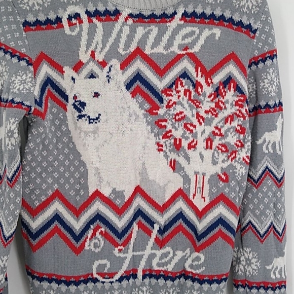 Game of Thrones Winter is Here Sweater - Picture 4 of 5